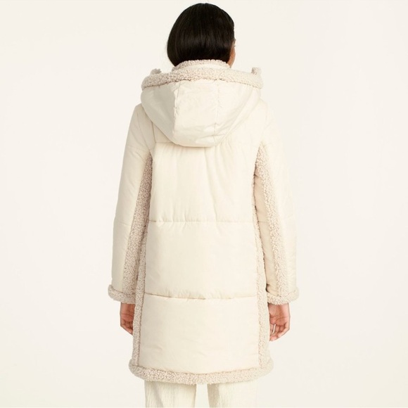 J.Crew  NWOT puffer jacket made with Primaloft size XL - Picture 3 of 10